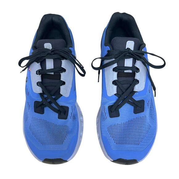 On Cloudstratus Marina/Magnet women's running shoes sneakers size 9 - Picture 2 of 10